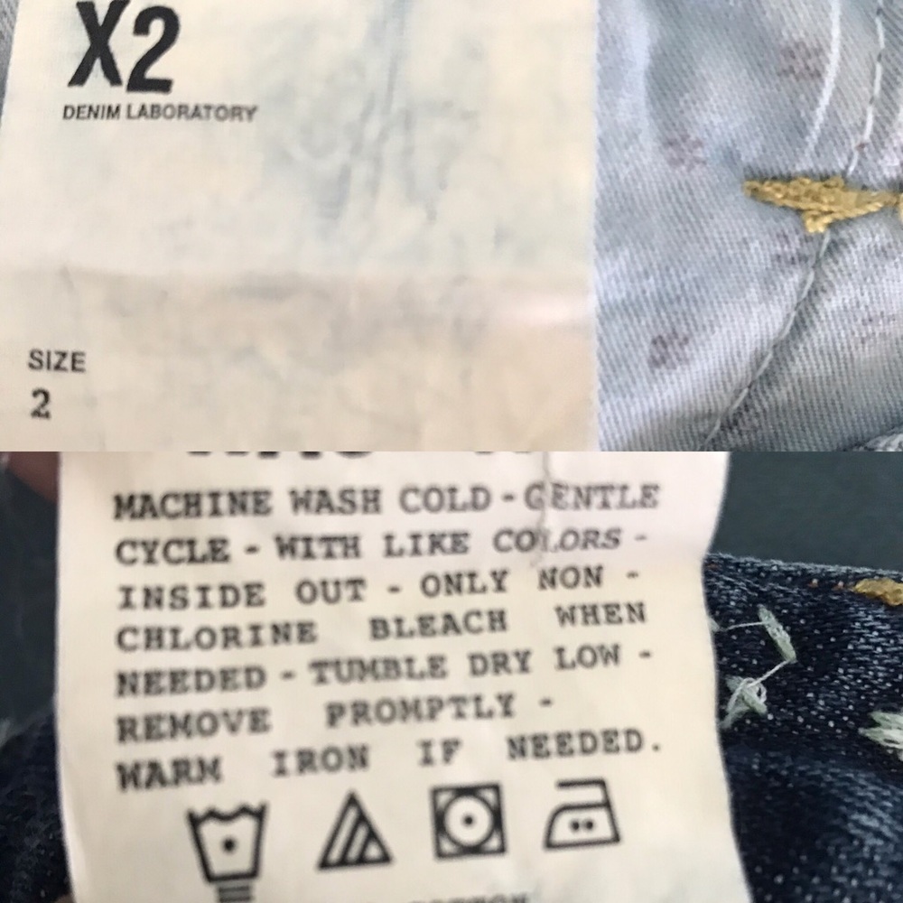 X2 Denim Laboratory Denim Skirt - Picture 8 of 8